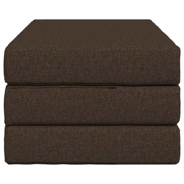 Fällbar Soffbed 80 x 67 x 45 cm Taupe
