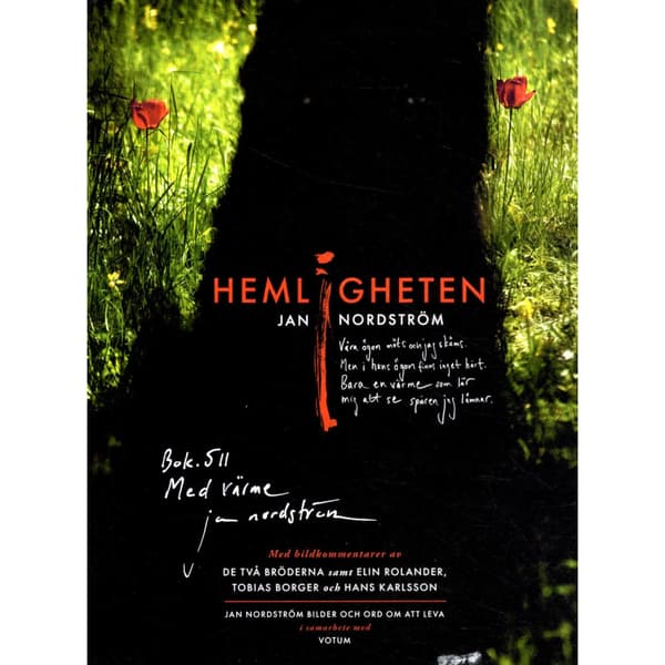 Hemligheten (bok, danskt band)