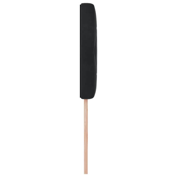 Huvudgavel Svart 100 cm Sammet