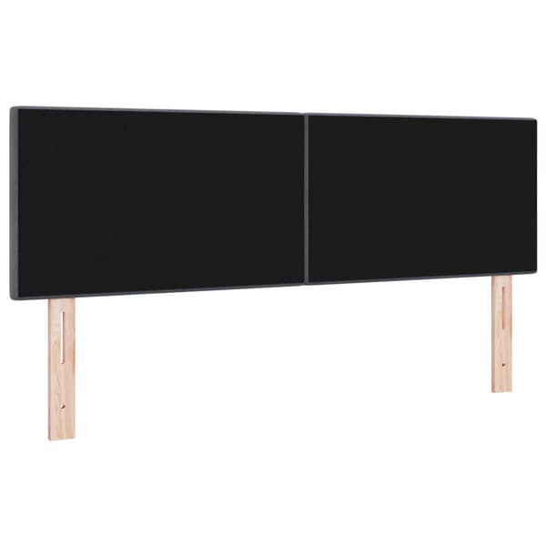 Huvudgavel Mörkgrå 160 cm Sammet