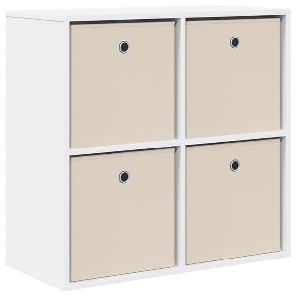Sideboard med låda Vit 68,5 x 32 x 67 cm