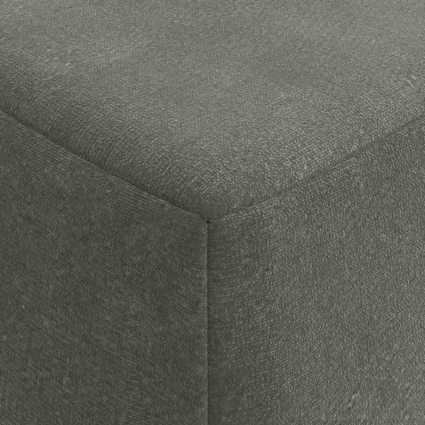 Fällbar Soffbed Mörkgrå 60 x 70 x 41 cm Tyg