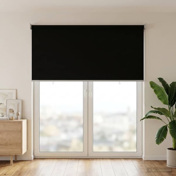 Rullgardin UV-skydd Antracit 100 x 230 cm Polyester