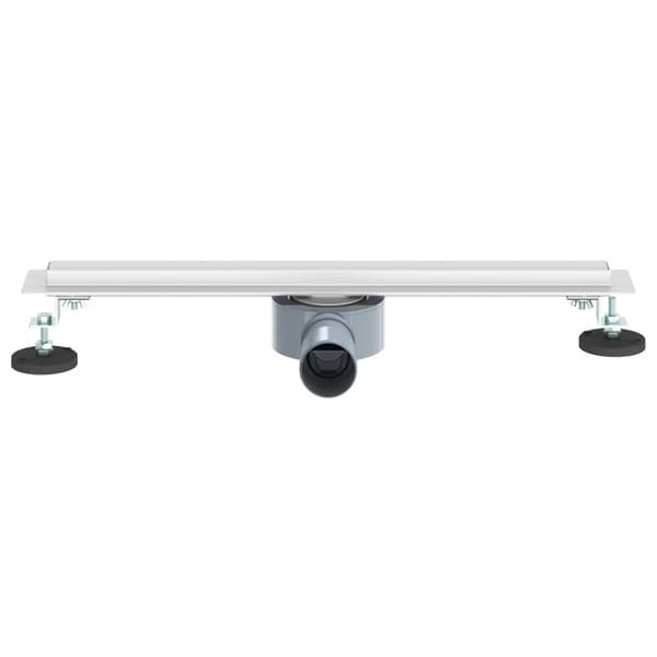 360° Duschavlopp med smal modell Silver 50 cm