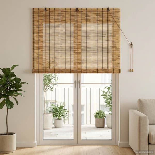 Rullgardin Brun 140 x 220 cm Vass
