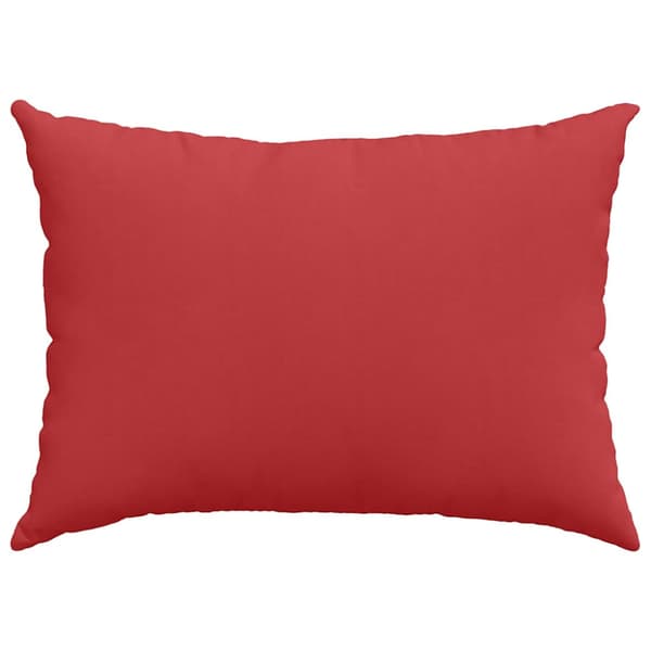 Sofakuddar 2 pcs Röd 70 x 50 cm tyg