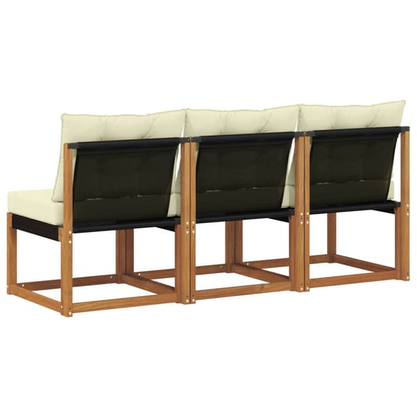 3 Stycke Utomhus Mellansoffa