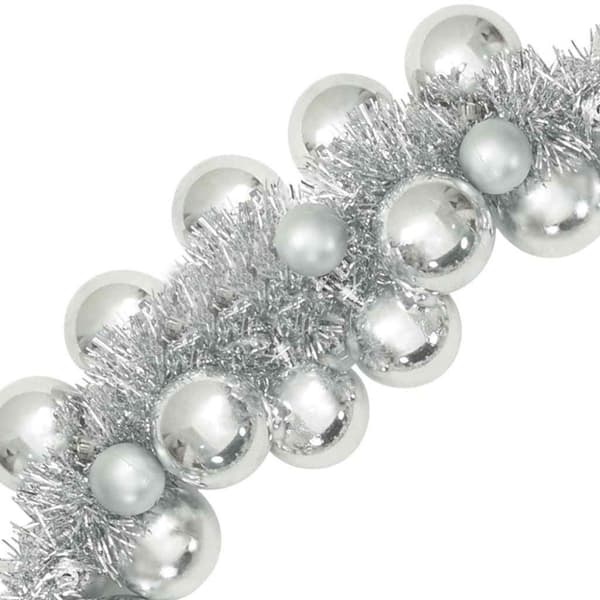 Julkulagirland Silver 186 cm Polystyren