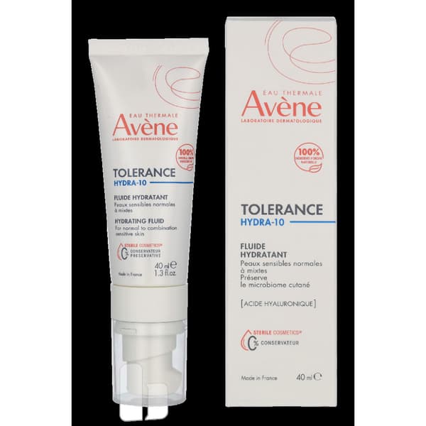 Avene Tolerance Hydra-10 Hydrating Fluid 40 ml