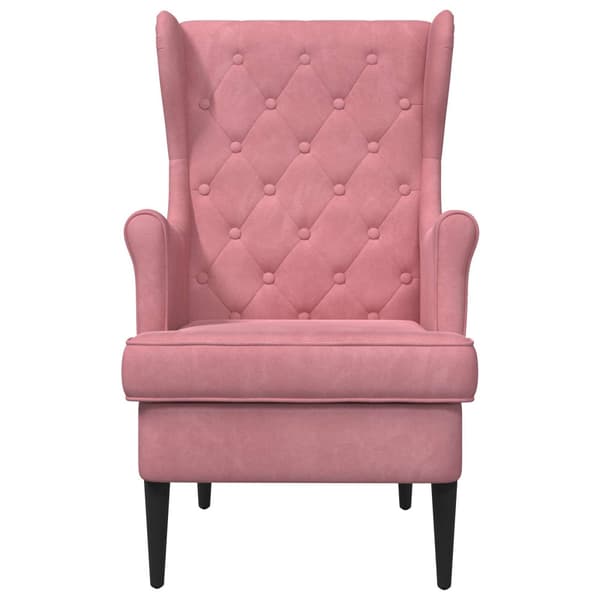fåtölj Rosa Sammet