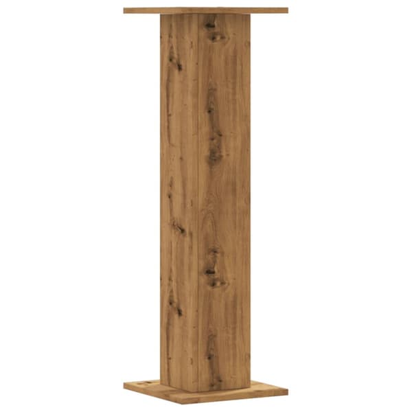Växtställ 2 st ek 30x30x95 cm konstruerat trä