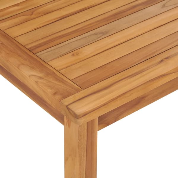 Trädgårdsbord 120x70x77 cm massiv teak