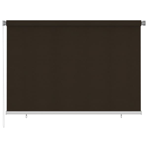 Rullgardin utomhus 220x140 cm brun