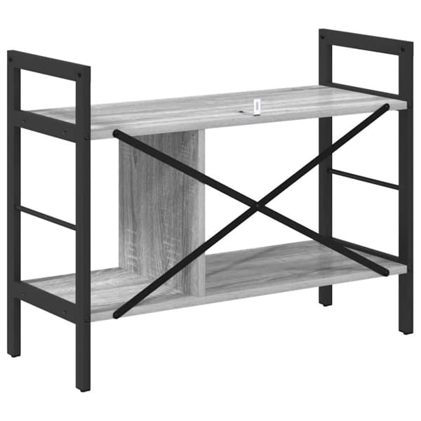 Hyllsystem Grå Sonoma 75 x 30 x 58,5 cm Konstruerat trä