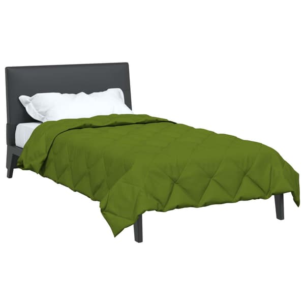 Full Års-Duvet Grön 135 x 220 cm Mikrofiber