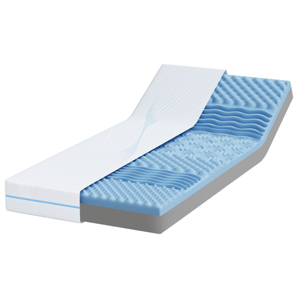 Madrass Medium fast 70 x 200 cm Vit