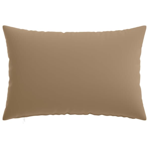 Kuddöverdrag 2 st HEERLEN Taupe 50 x 75 cm Polyester