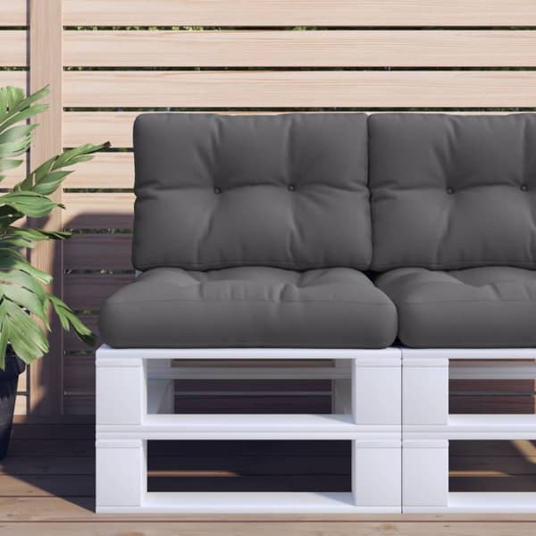 Palldyna antracit 60x40x12 cm tyg
