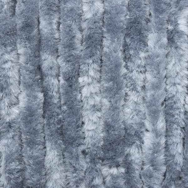 Insektsdraperi silver 56x185 cm chenille