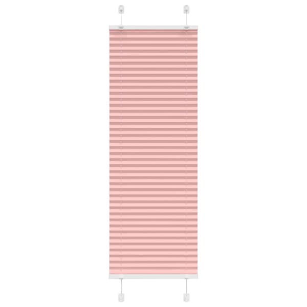 Plisserad persienn rosa 50x150cm tyg bredd 49,4cm polyester