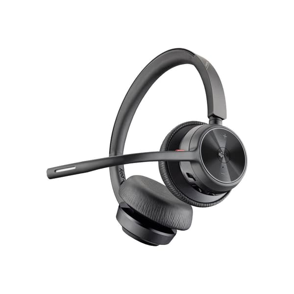 HP Poly Voyager 4320-M - headset - USB-A via Bluetooth-adapter