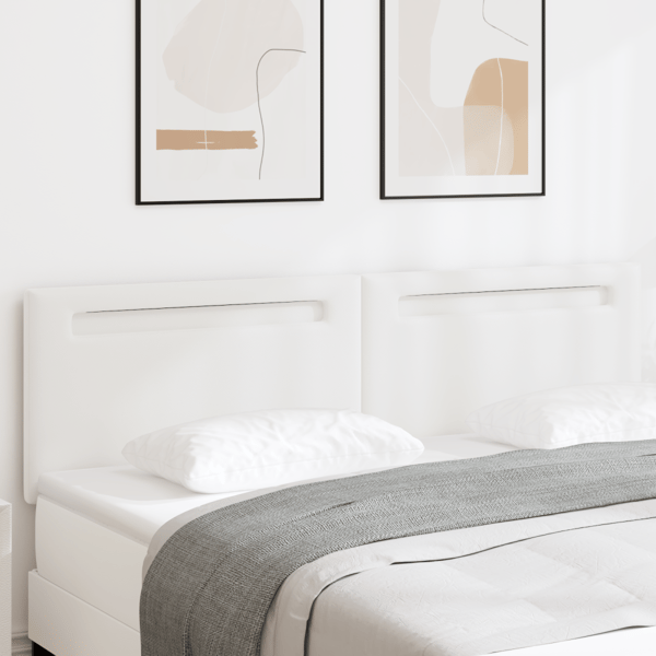 LED huvuddyna Vit 180 cm Konstläder