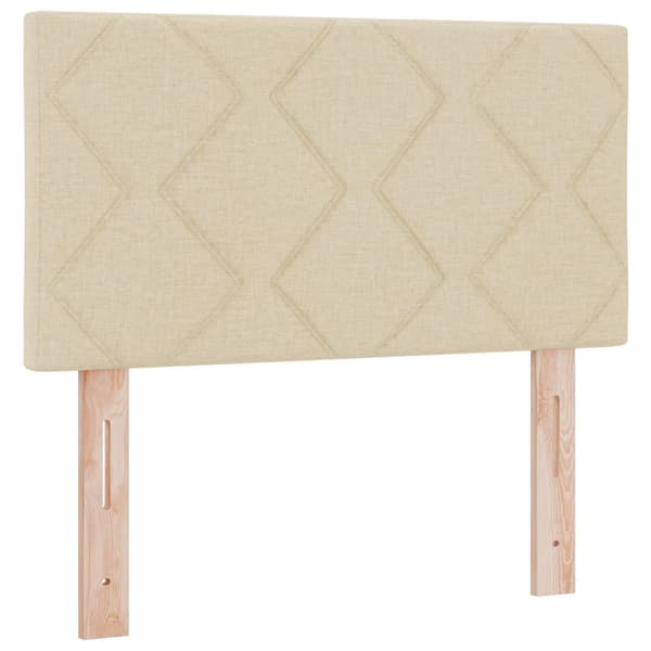 Huvudgavel Kräm 80 cm tyg