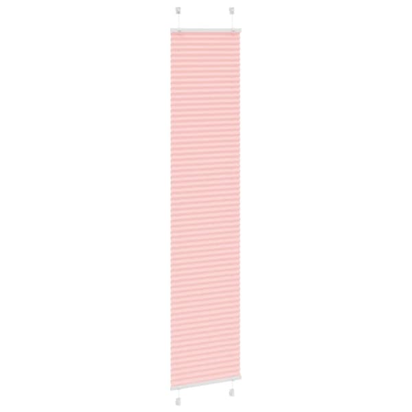 Plisserad persienn rosa 50x200cm tyg bredd 49,4cm polyester