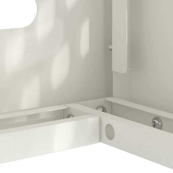 Täckning för Luftkonditionering Vit 110 x 50 x 80 cm Stål