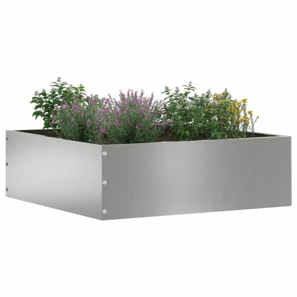 Kant för gräsmatta 6 pcs Silver 40 x 40 x 13 cm