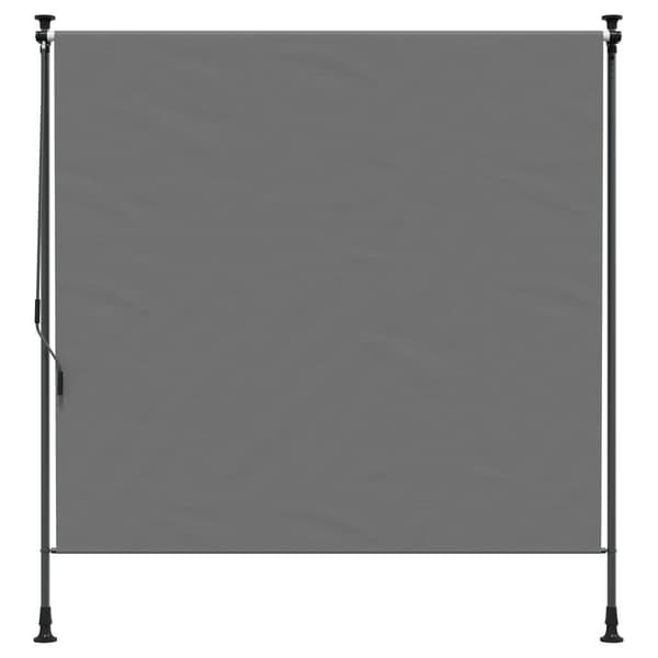 Utomhus rullgardin Ljusgrå 200 x 270 cm
