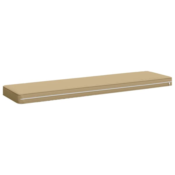 2-delade Bänk Kuddar VUGHT 2 st 100% Polyester Beige