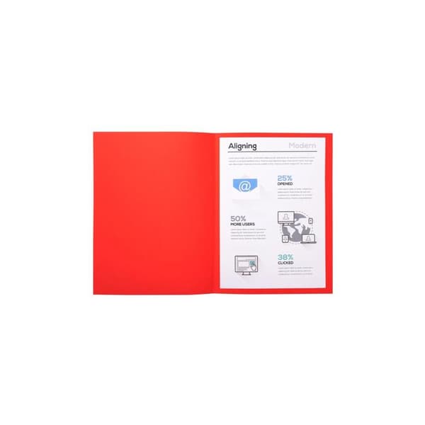 Mapp EXACOMPTA utan klaff A4 sort 100/fp