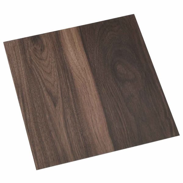 Golvplank 55 pcs Mörkbrun 5,11 m² PVC