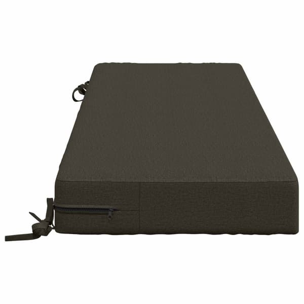 Sittkudde SOEST 100% Polyester Antracit 120 x 40 x 10 cm