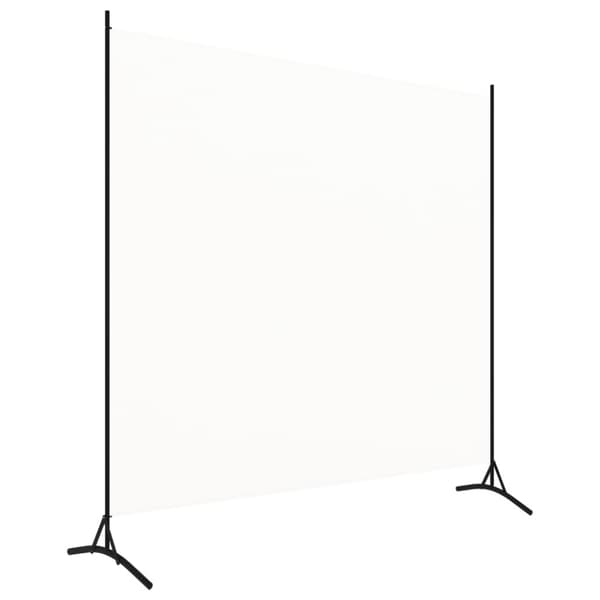 Rumsavdelare vit 175x180 cm tyg