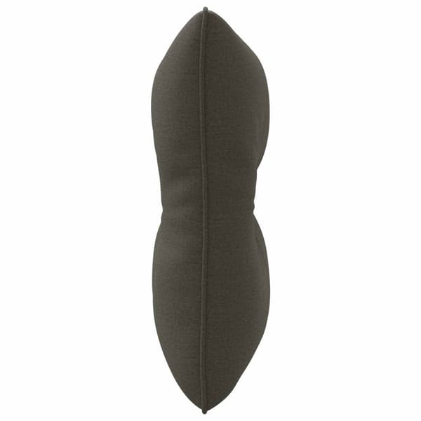 Ryggkudde PUTTEN 100% Polyester Antracit 40 x 40 x 10 cm
