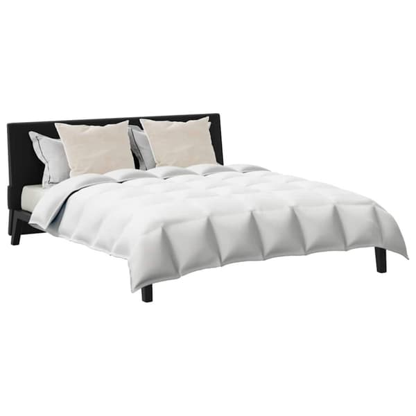 Täckeset med kudde 3 pcs Vit Dunfjäder