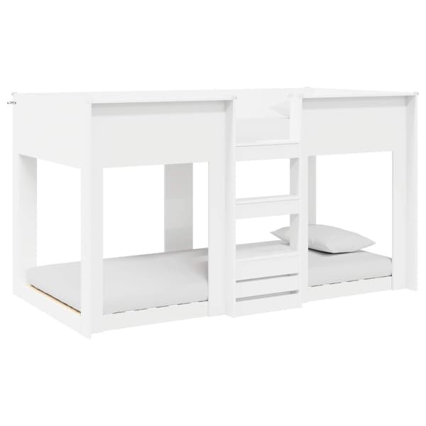 Köksbädd för barn Vit 75 x 190 cm Konstruerat trä