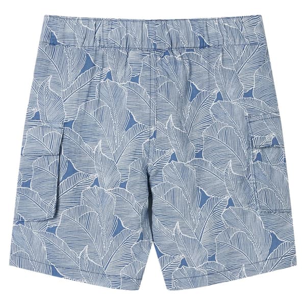 Barnshorts med snöre mörkblå 116