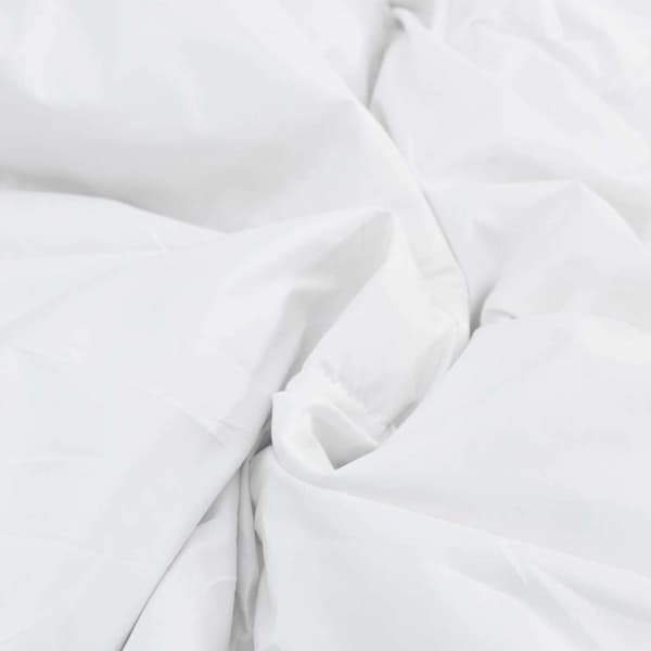 Täckeset med kudde 2 pcs Vit Mikrofiber