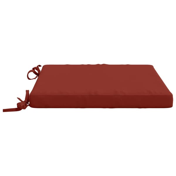 4-delade Sittdynor SOEST 4 st 100% Polyester Röd 40 x 40 x 5 cm