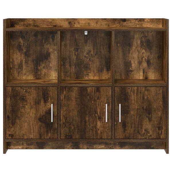 Sideboard Rökt ek 98,5 x 33 x 80 cm Konstruerat trä