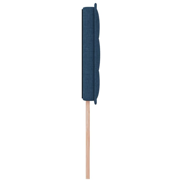 Huvudgavel Blå 100 cm tyg