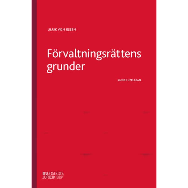 Förvaltningsrättens grunder (häftad)
