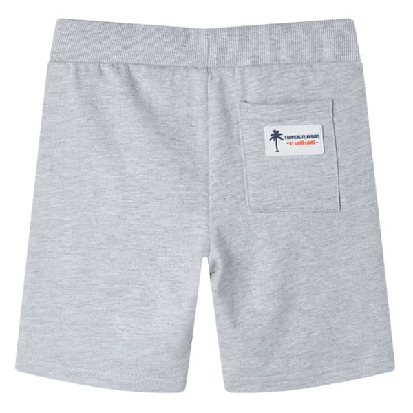 Barnshorts med snöre grå 140