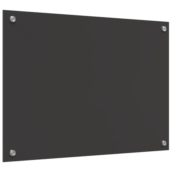 Köksskydd Mörkgrå 70 x 50 cm härdat glas