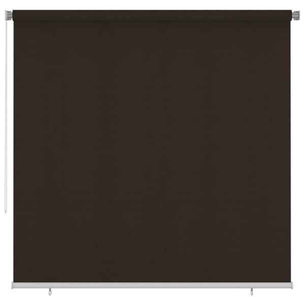 Rullgardin utomhus 240x230 cm brun
