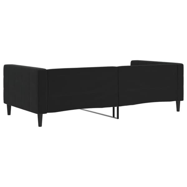 Dagbädd svart 100x200 cm sammet