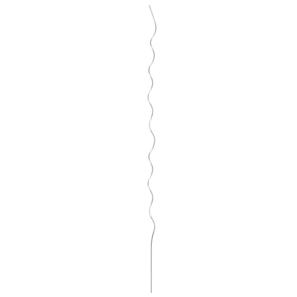 Spiralformade växtstöd 5 st 170 cm galvaniserat stål